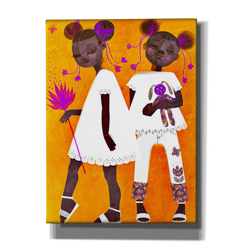 Image of 'The Petite Twins' by Erin Robinson, Canvas Wall Art
