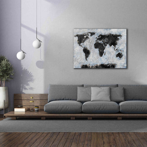 'Old World Map 2' by Britt Hallowell, Canvas Wall Art,54 x 40