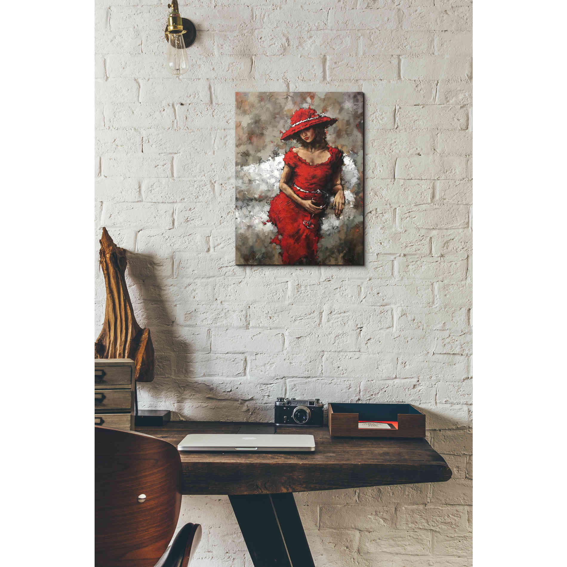 'Wine and Unwind' by Alexander Gunin,  Canvas Wall Art,12 x 16