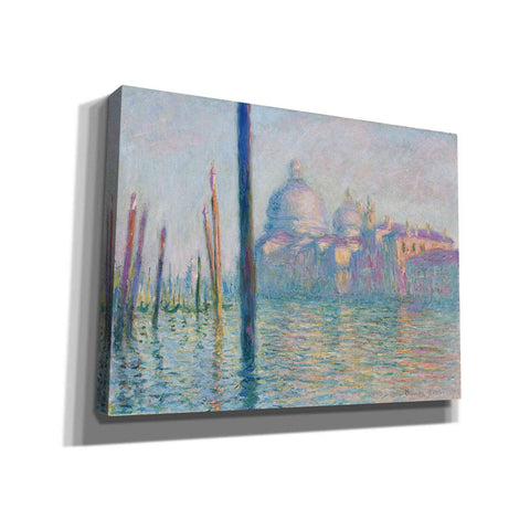 Image of 'Le Grand Canal' by Claude Monet, Canvas Wall Art,Size B Landscape