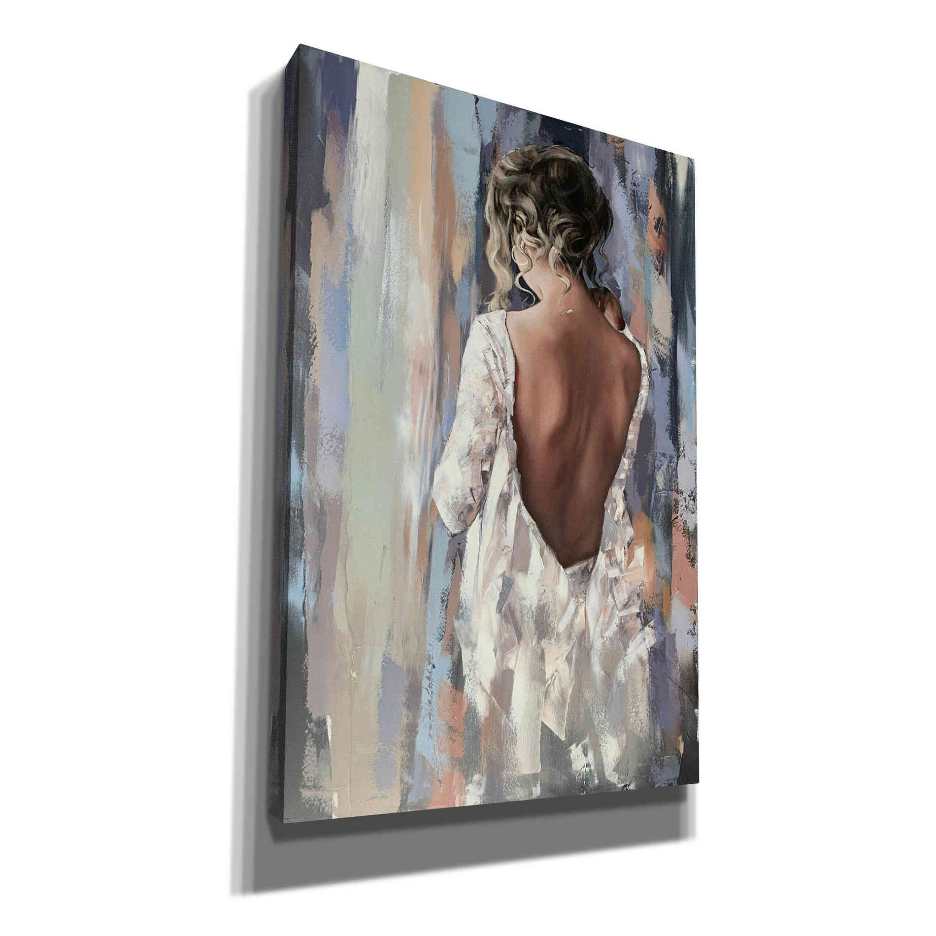 'Lavender' by Alexander Gunin, Canvas Wall Art,Size A Portrait