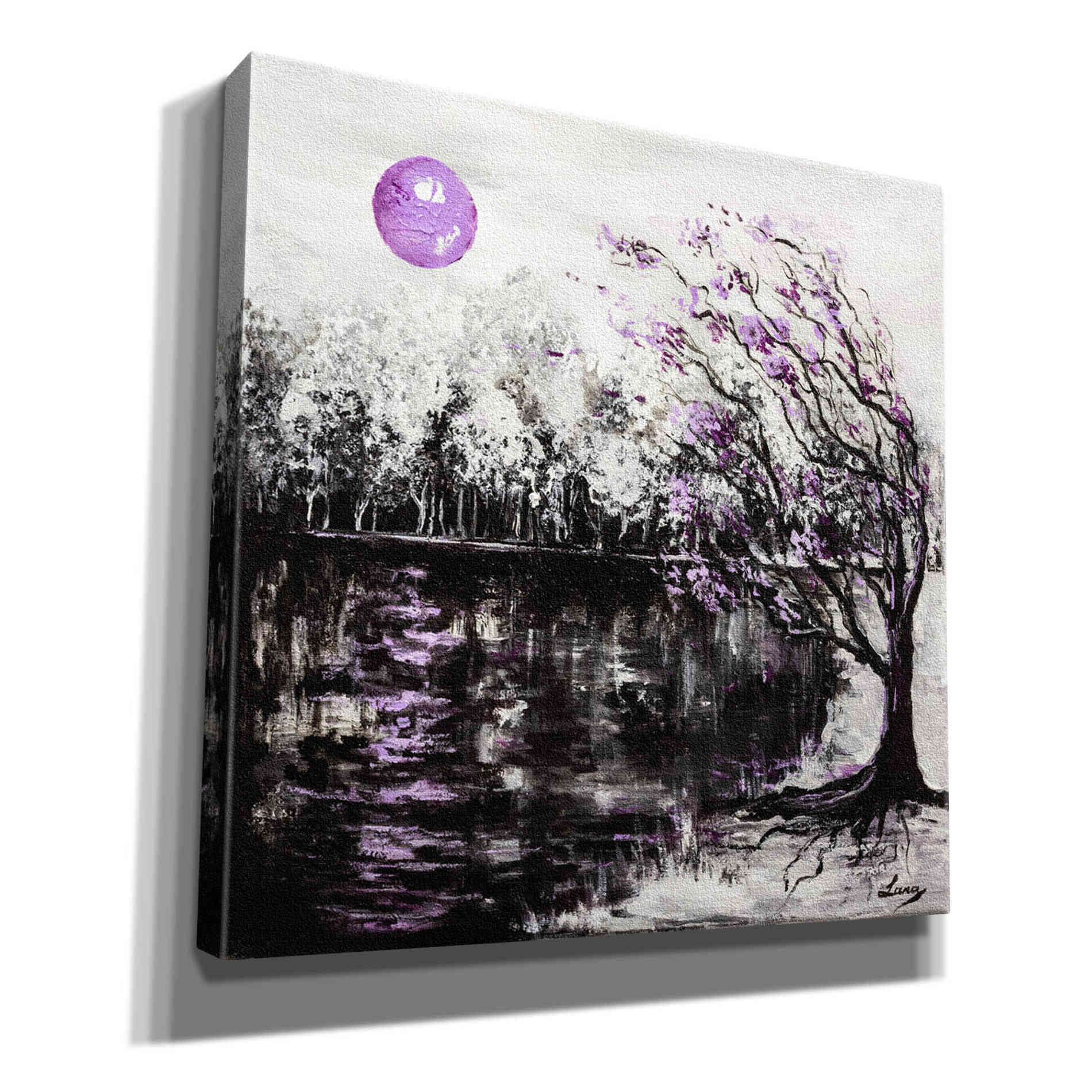 "Flute Melody" Giclee Canvas Wall Art