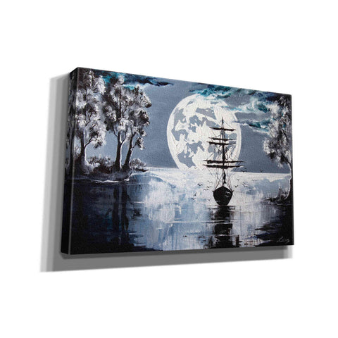 Image of "Silent Blues" Giclee Canvas Wall Art