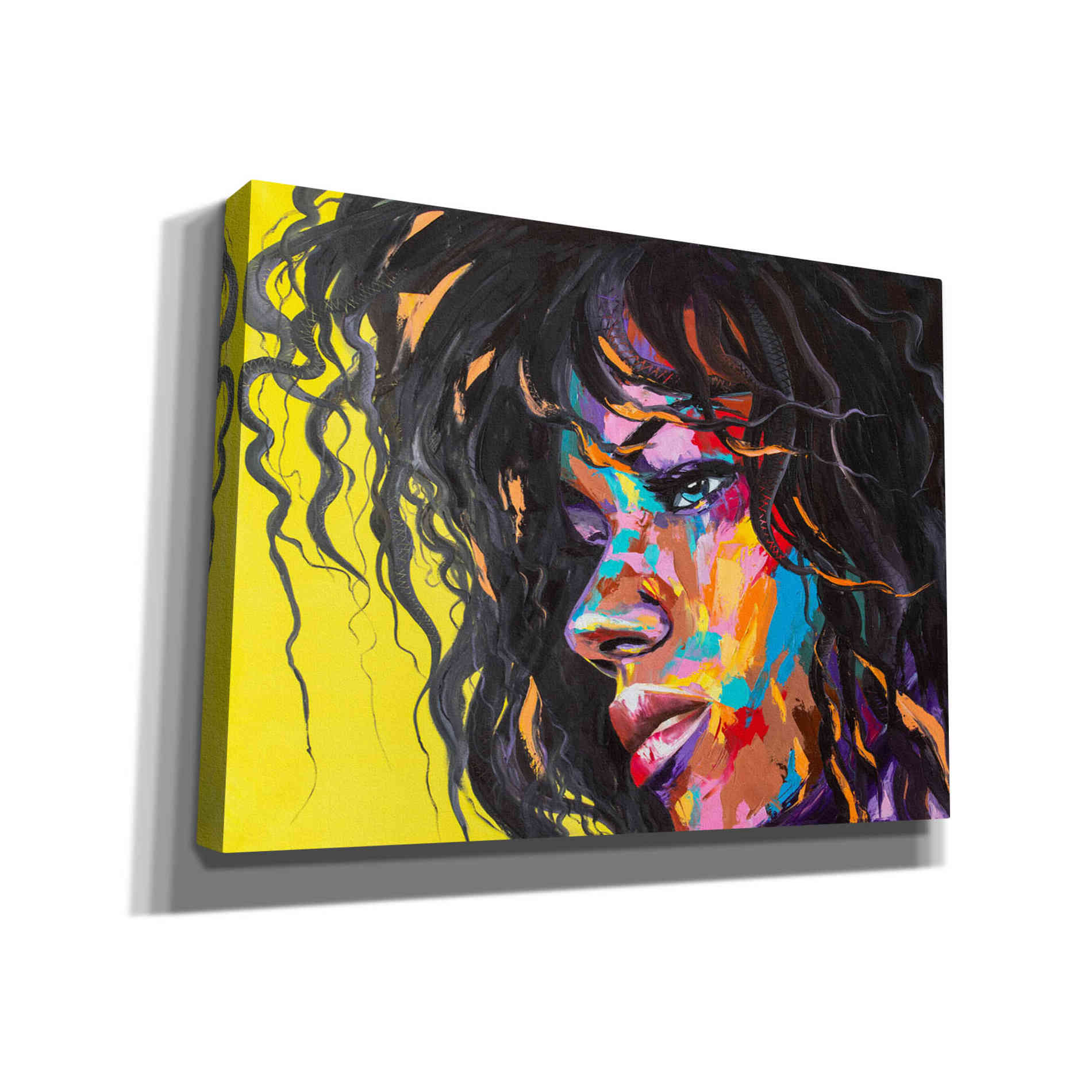 'Just Dont Anger Me' by Lana Tikhonova Canvas Wall Art