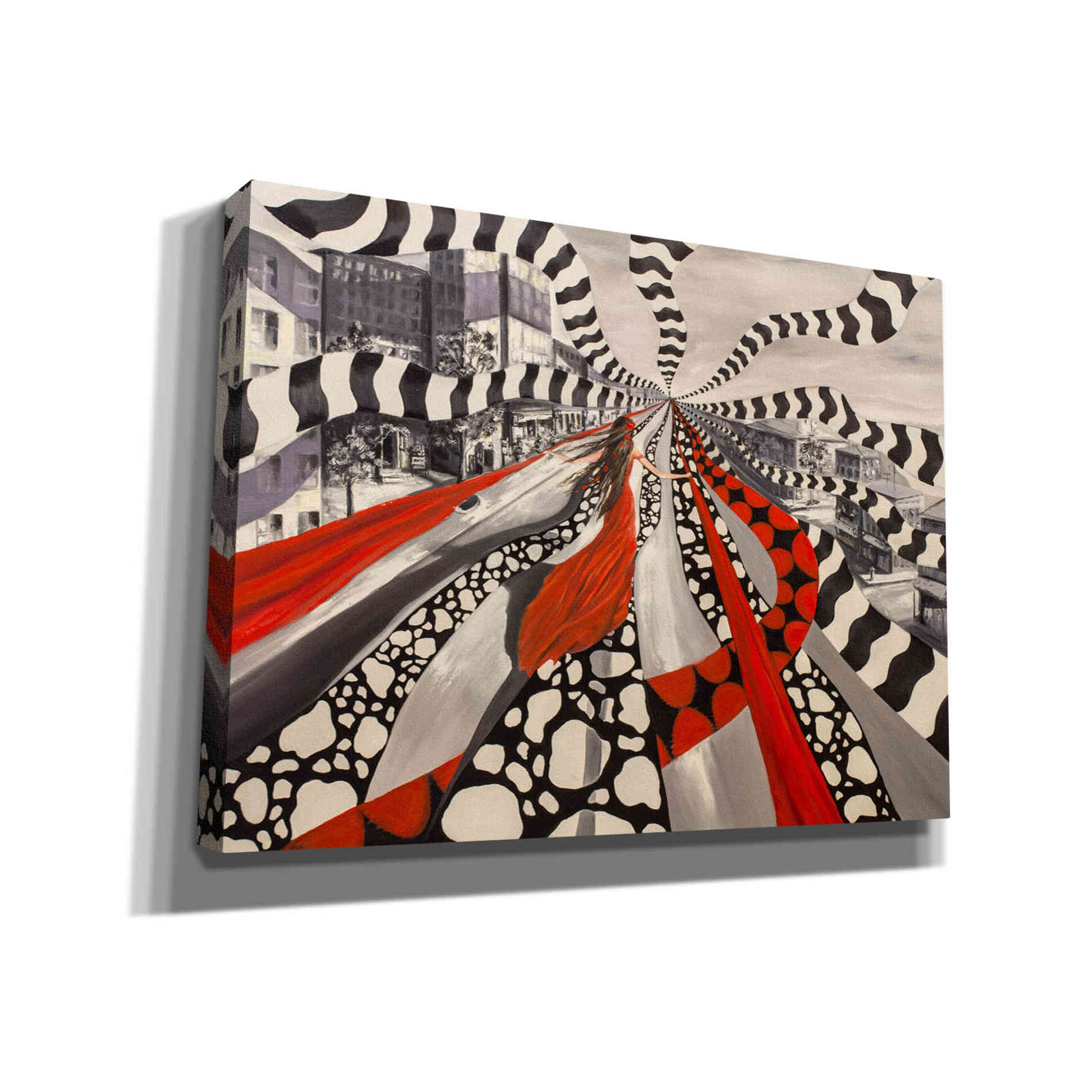 'X And Y' by Lana Tikhonova Canvas Wall Art