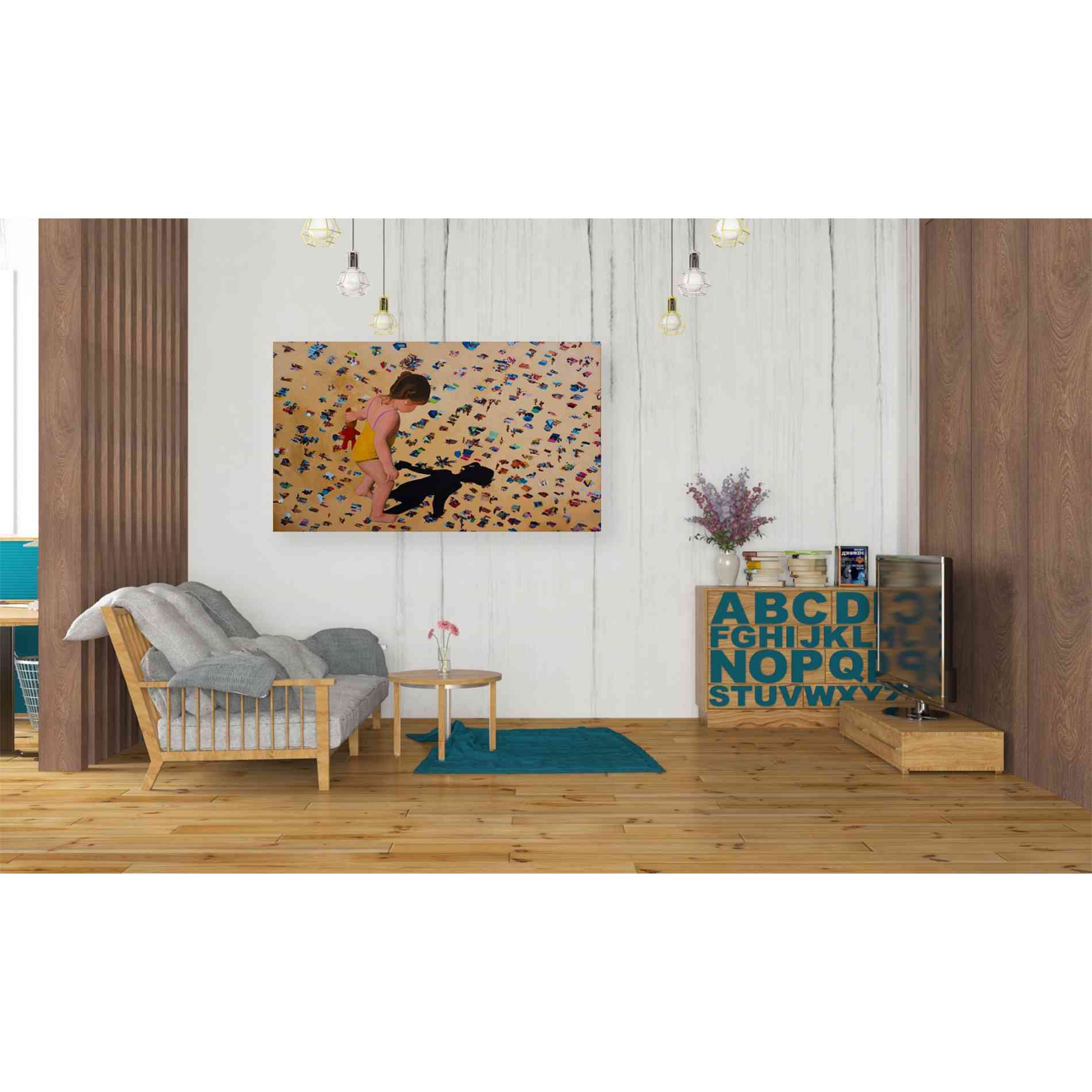 'ME AND MY PAL II' by DB Waterman, Giclee Canvas Wall Art