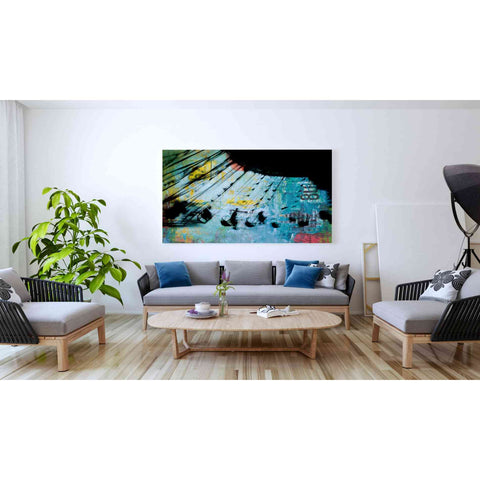 Image of 'MERRY GO ROUND' by DB Waterman, Giclee Canvas Wall Art