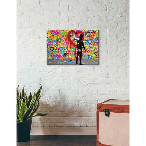 Image of 'PUT MY HEART INTO IT' by DB Waterman, Giclee Canvas Wall Art