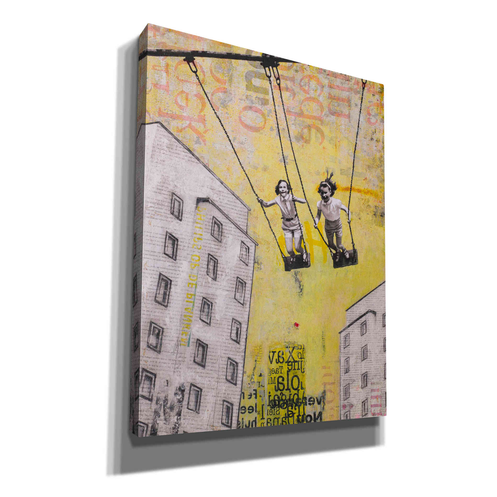 'SUNDAY SWING' by DB Waterman, Giclee Canvas Wall Art