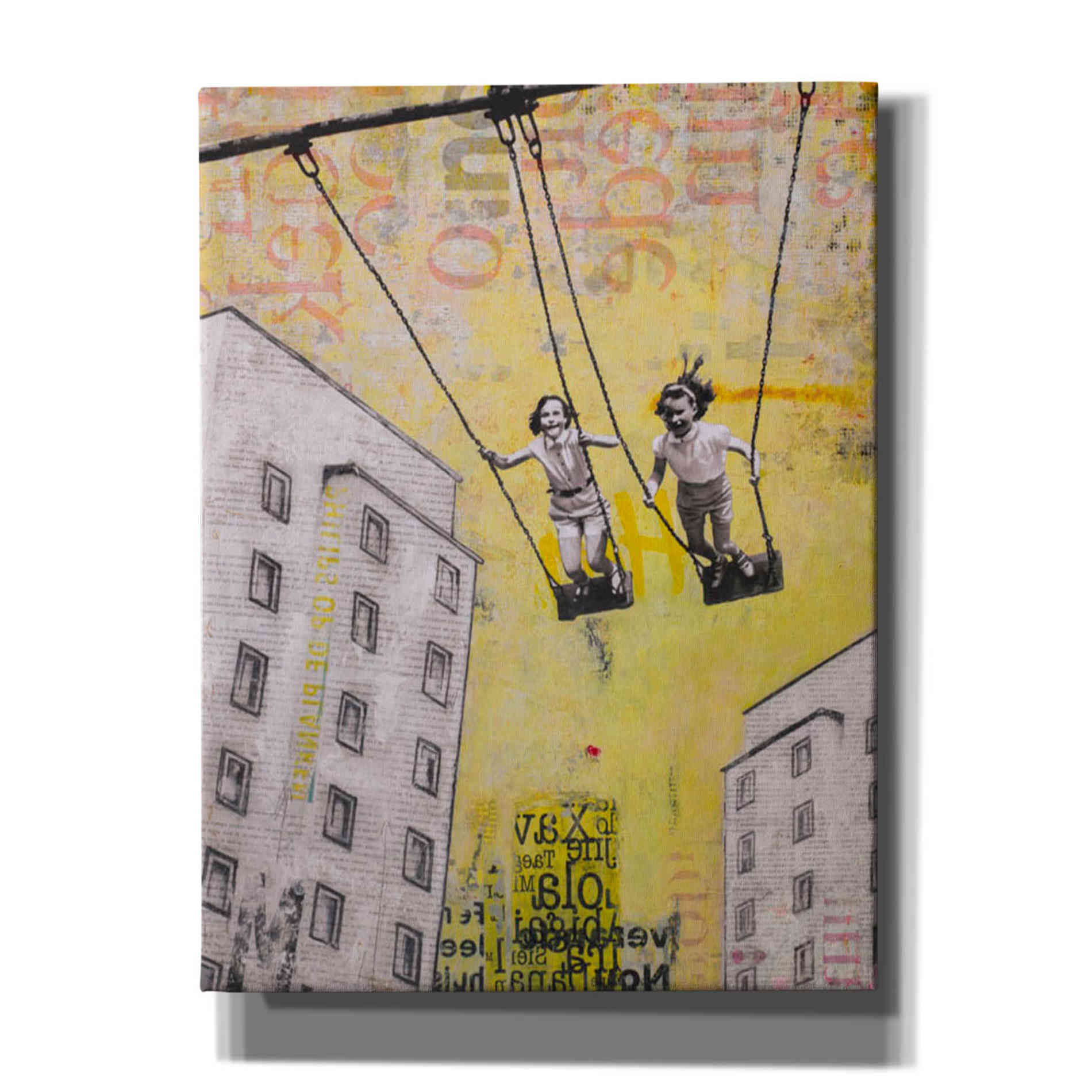 'SUNDAY SWING' by DB Waterman, Giclee Canvas Wall Art