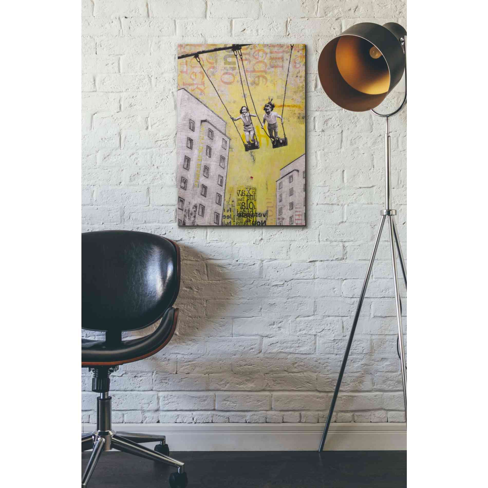 'SUNDAY SWING' by DB Waterman, Giclee Canvas Wall Art