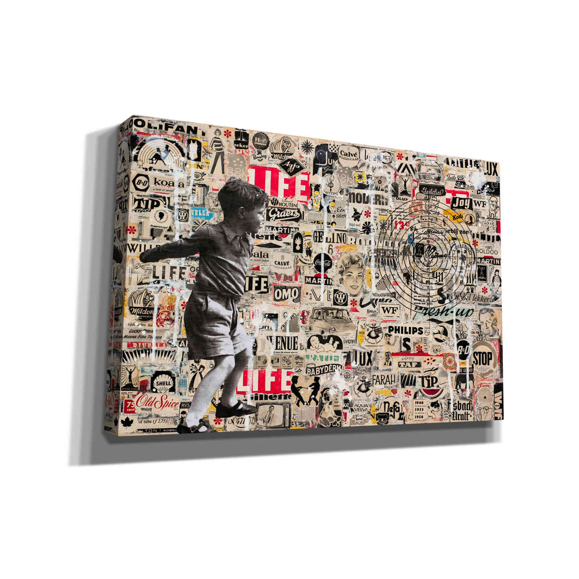 'TARGET' by DB Waterman, Giclee Canvas Wall Art