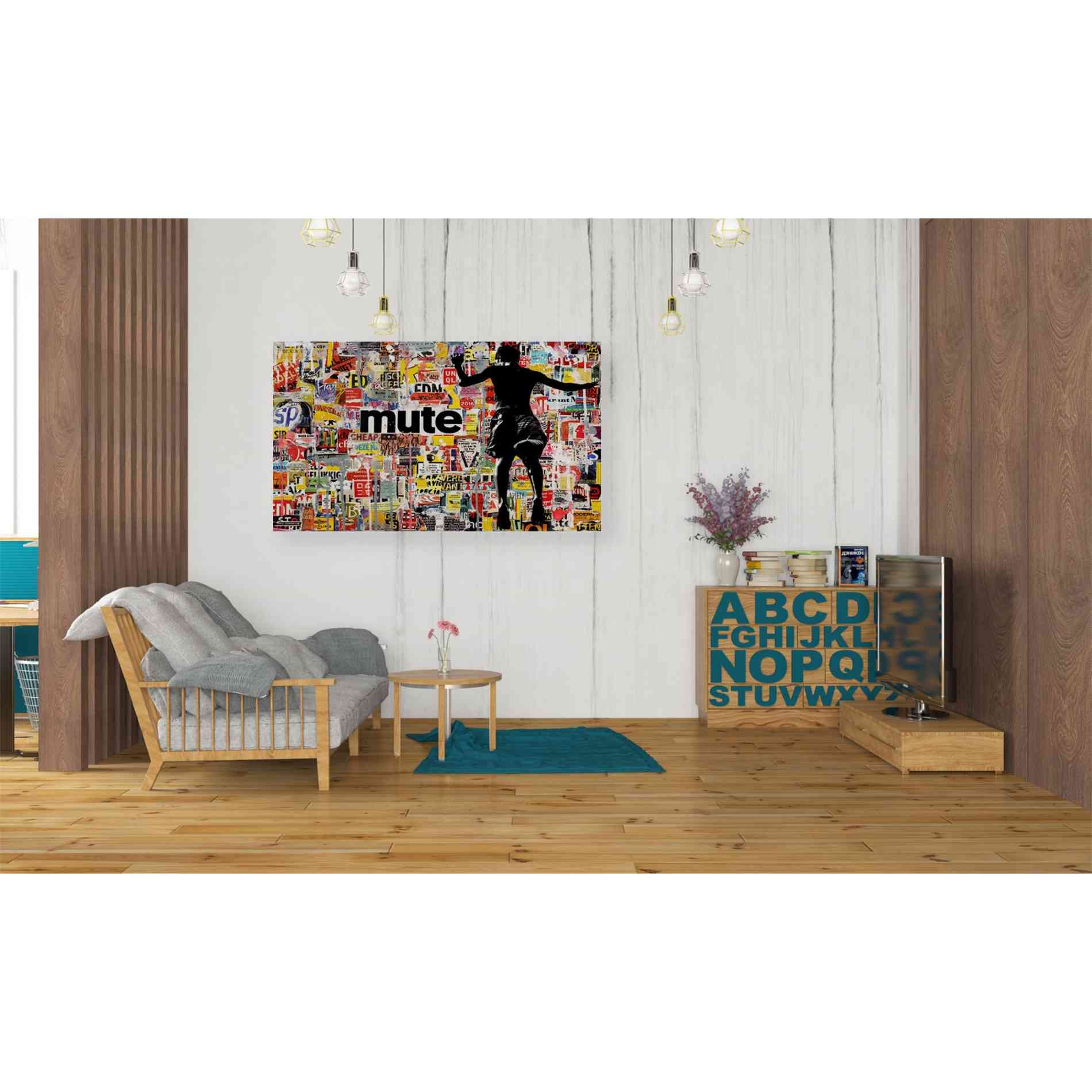 'THE JUMP II' by DB Waterman, Giclee Canvas Wall Art