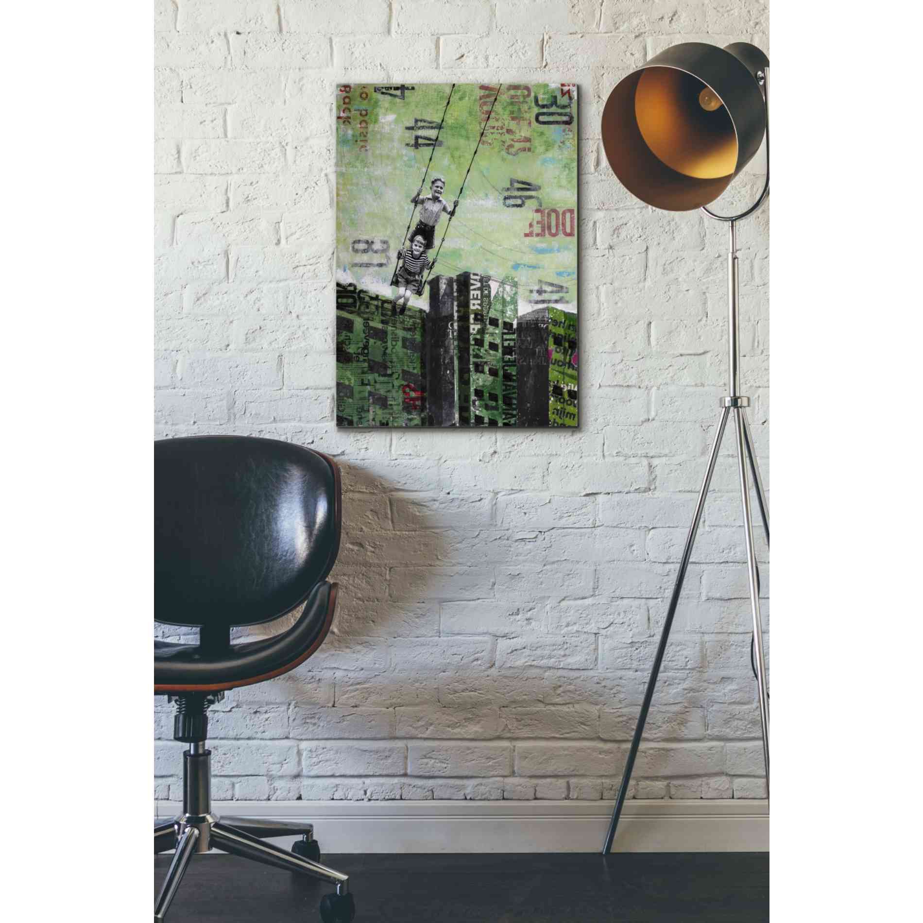 'TUESDAY SWING' by DB Waterman, Giclee Canvas Wall Art