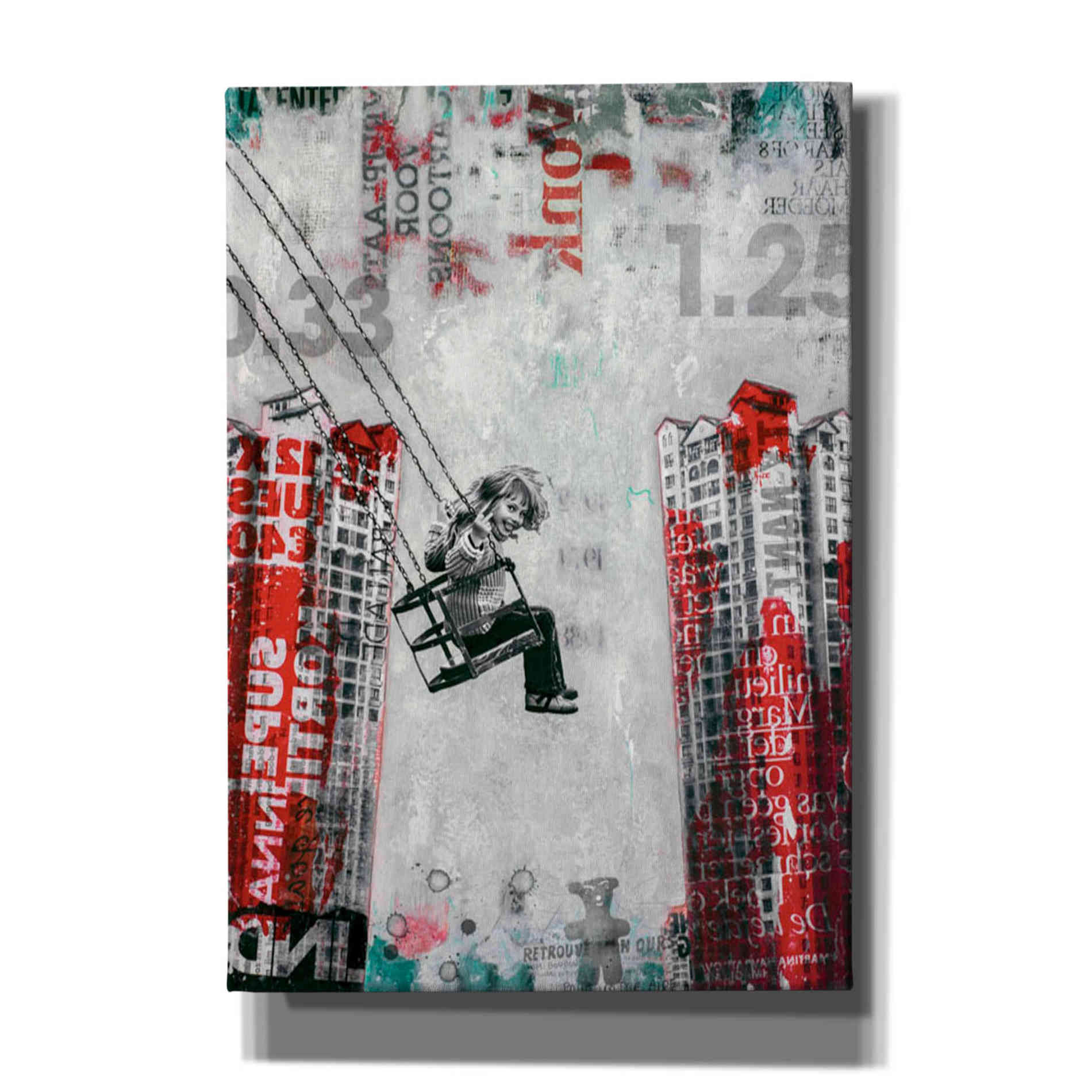 'WEDNESDAY SWING' by DB Waterman, Giclee Canvas Wall Art