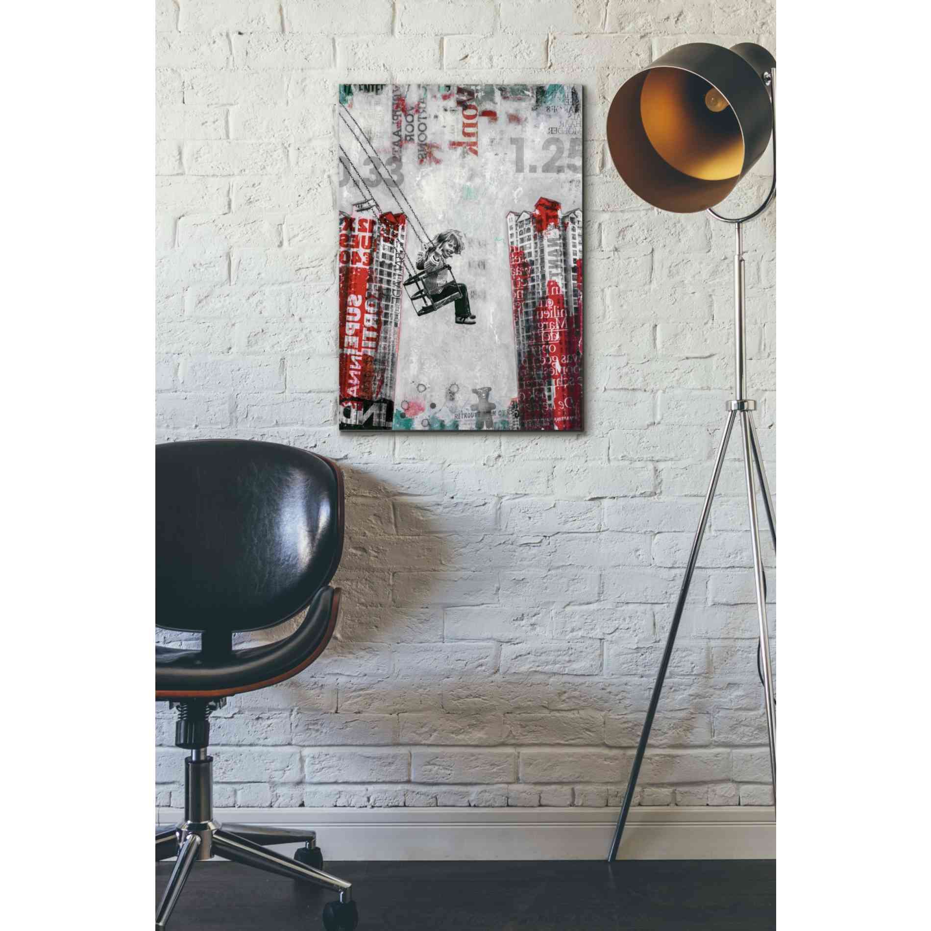 'WEDNESDAY SWING' by DB Waterman, Giclee Canvas Wall Art