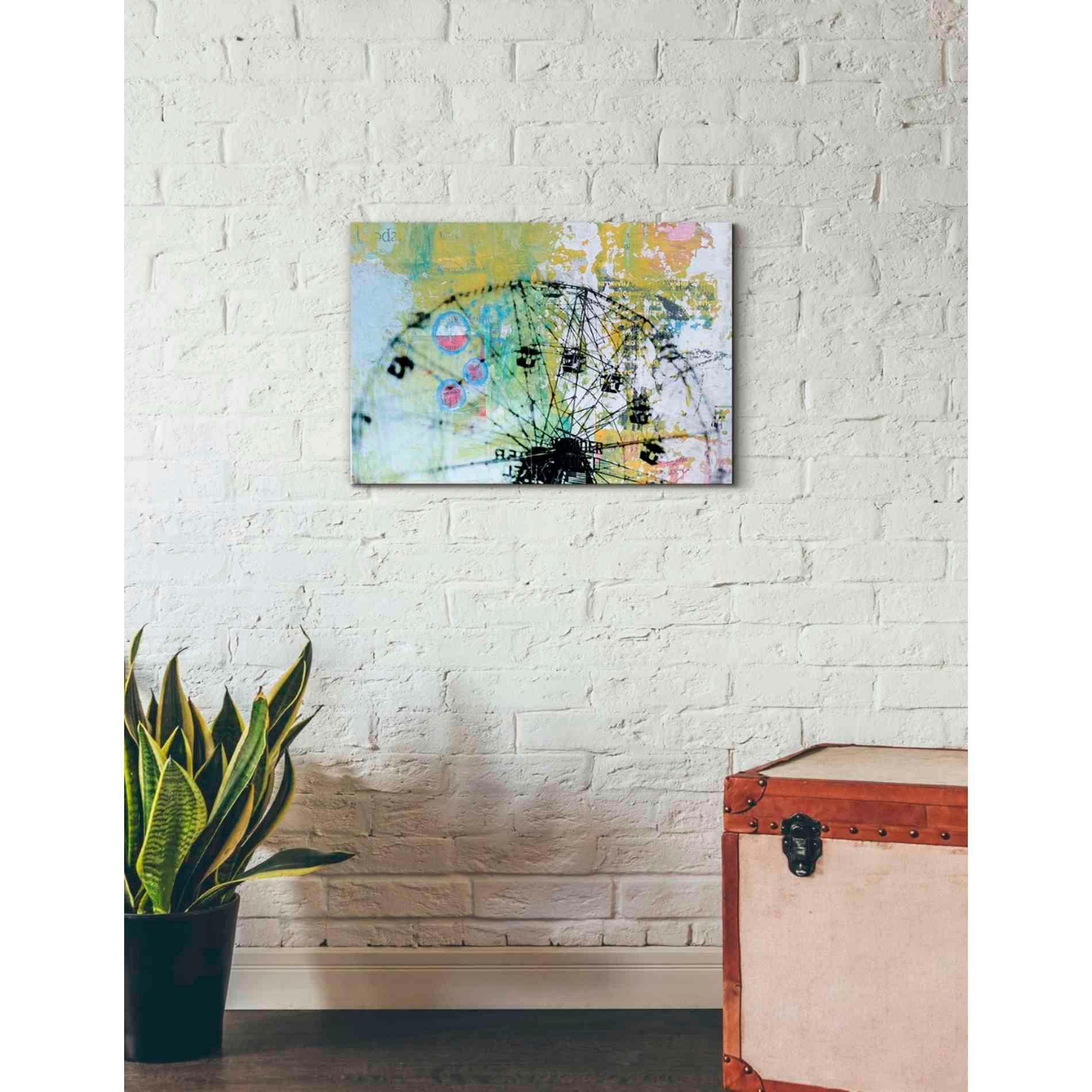 'WONDER WHEEL' by DB Waterman, Giclee Canvas Wall Art