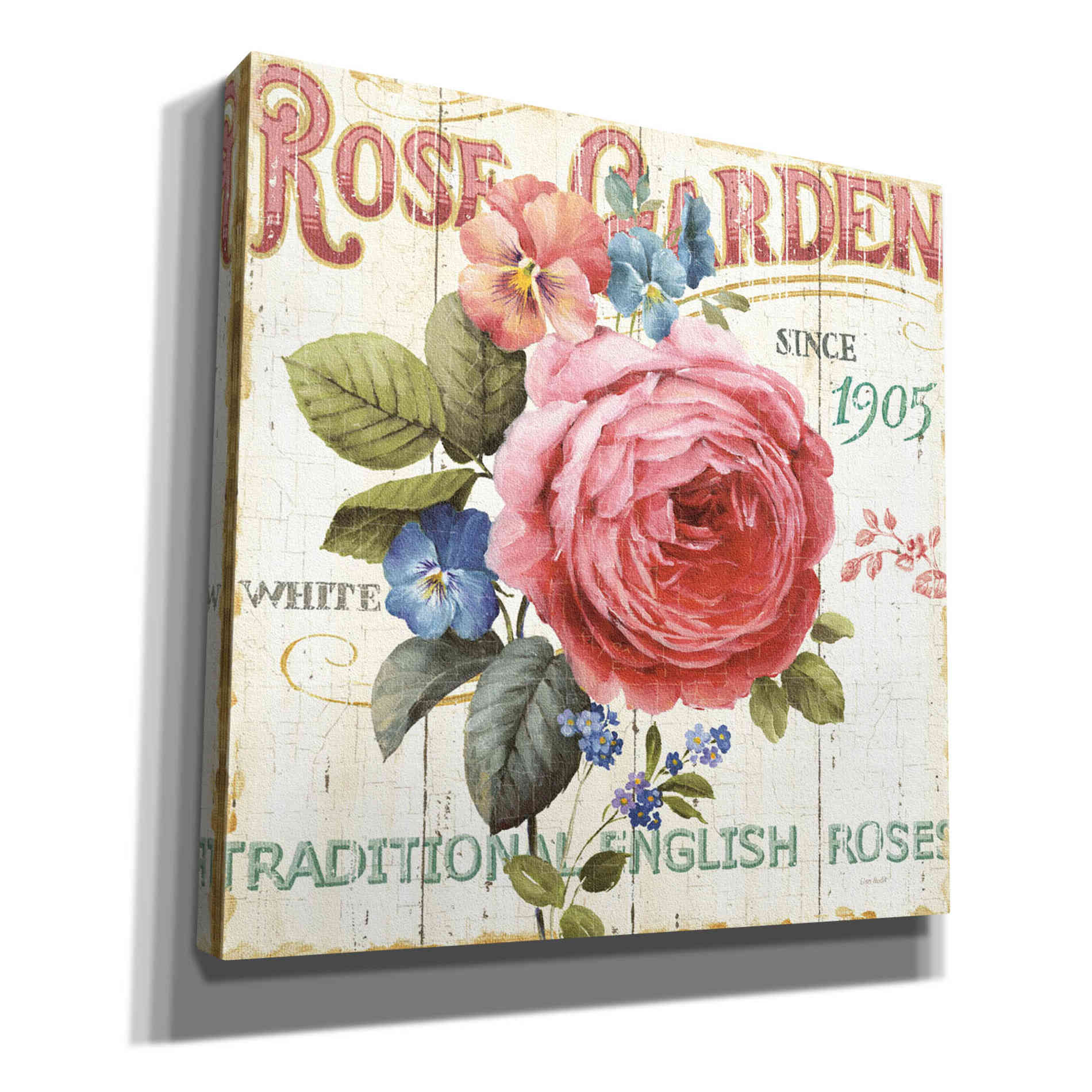 'Rose Garden I' by Lisa Audit, Canvas Wall Art