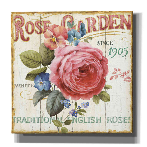 Image of 'Rose Garden I' by Lisa Audit, Canvas Wall Art