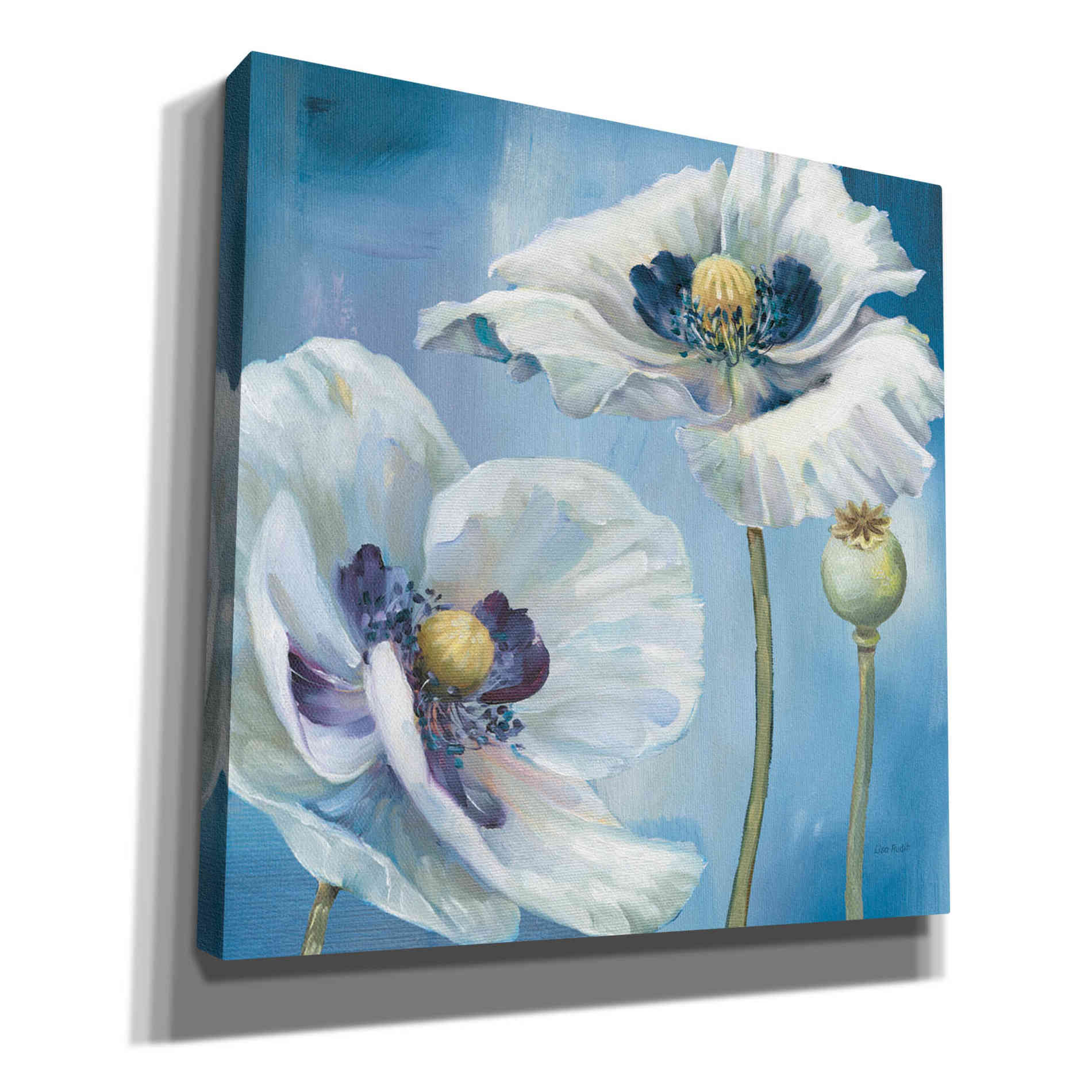 'Blue Dance II' by Lisa Audit, Canvas Wall Art