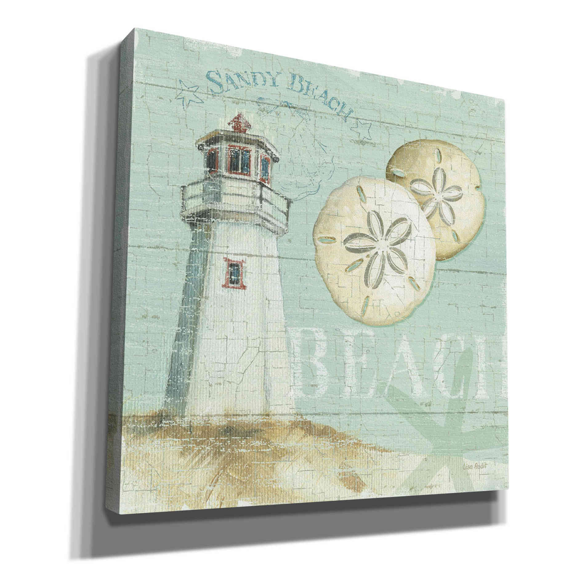 'Beach House I' by Lisa Audit, Canvas Wall Art