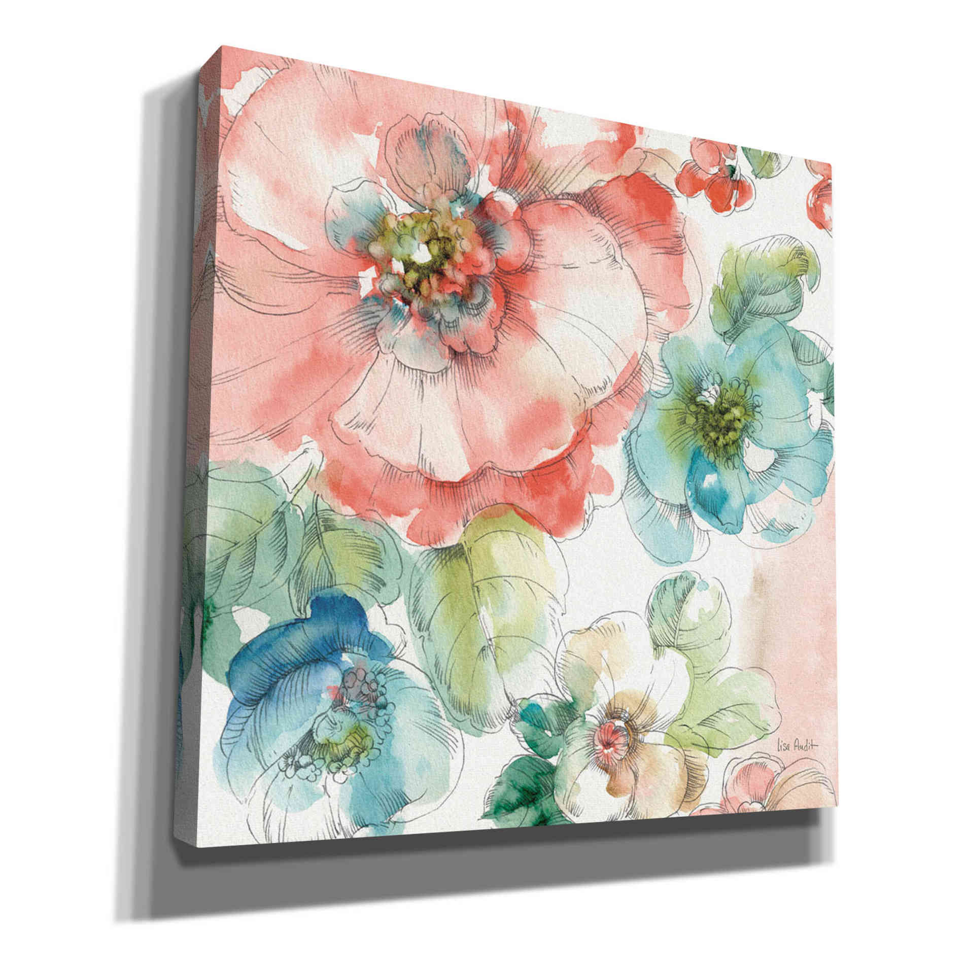 'Summer Bloom II' by Lisa Audit, Canvas Wall Art