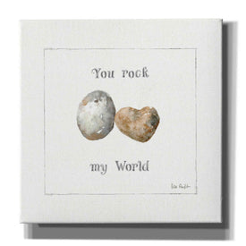 'Pebbles and Sandpipers V' by Lisa Audit, Canvas Wall Art