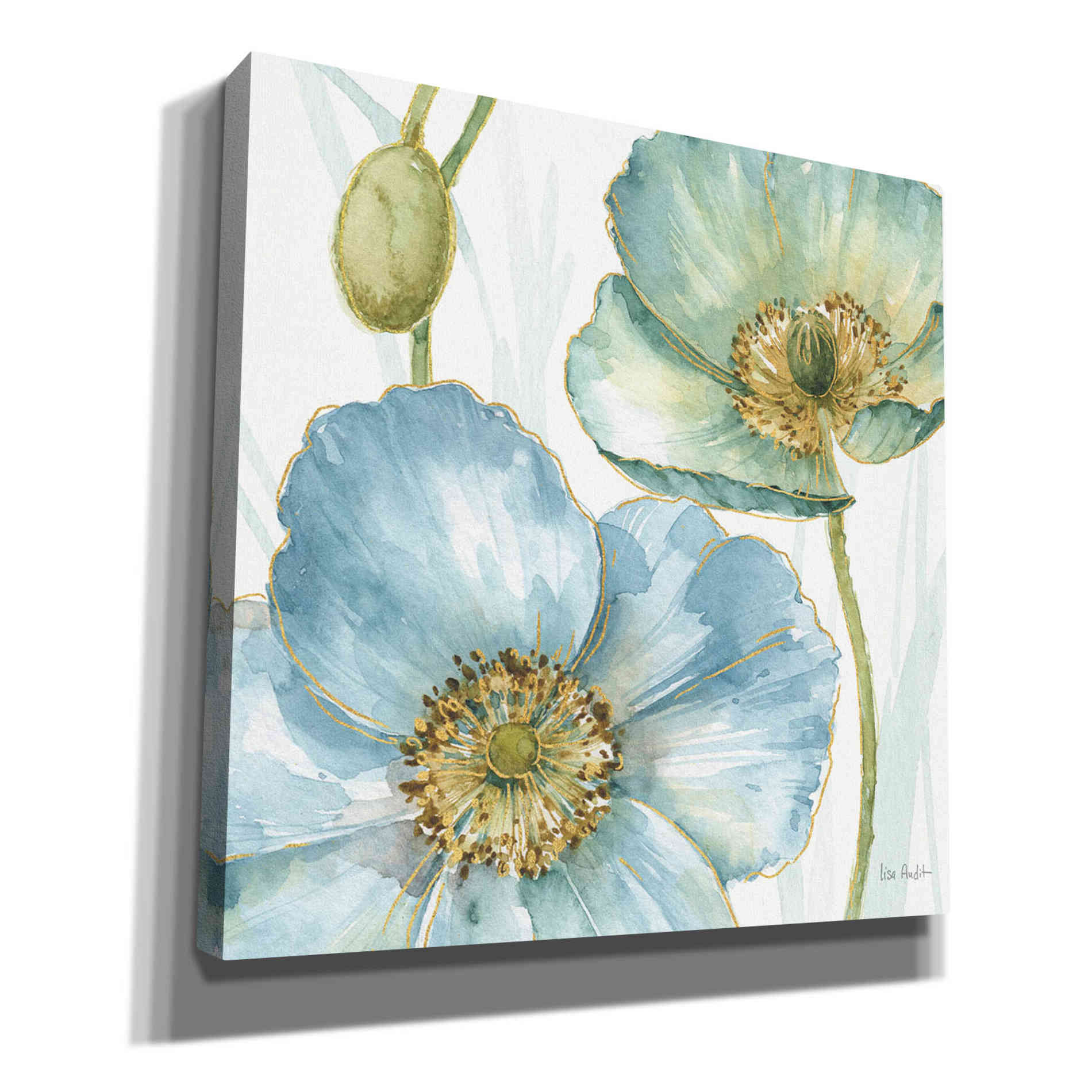 'My Greenhouse Flowers II' by Lisa Audit, Canvas Wall Art