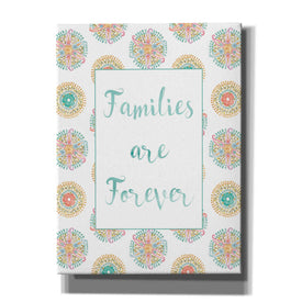 'Rainbow Seeds Families' by Lisa Audit, Canvas Wall Art