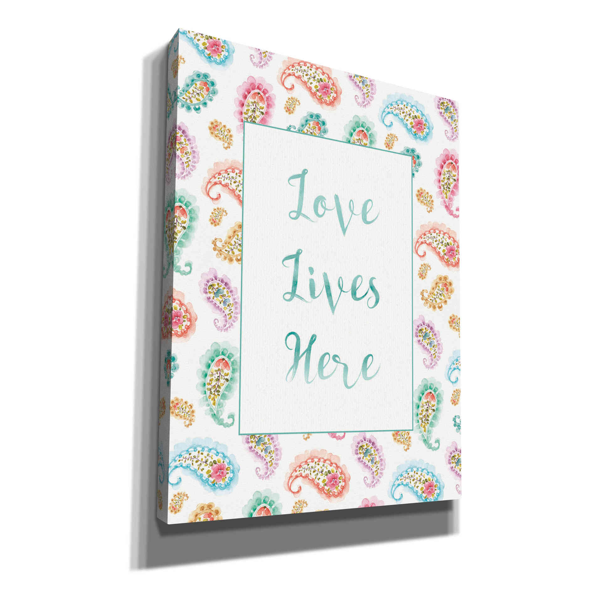 'Rainbow Seeds Love Lives' by Lisa Audit, Canvas Wall Art