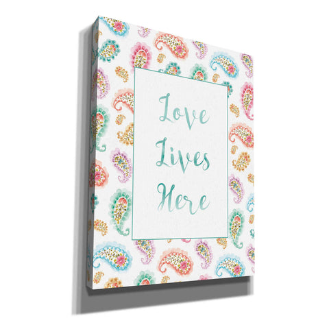 Image of 'Rainbow Seeds Love Lives' by Lisa Audit, Canvas Wall Art