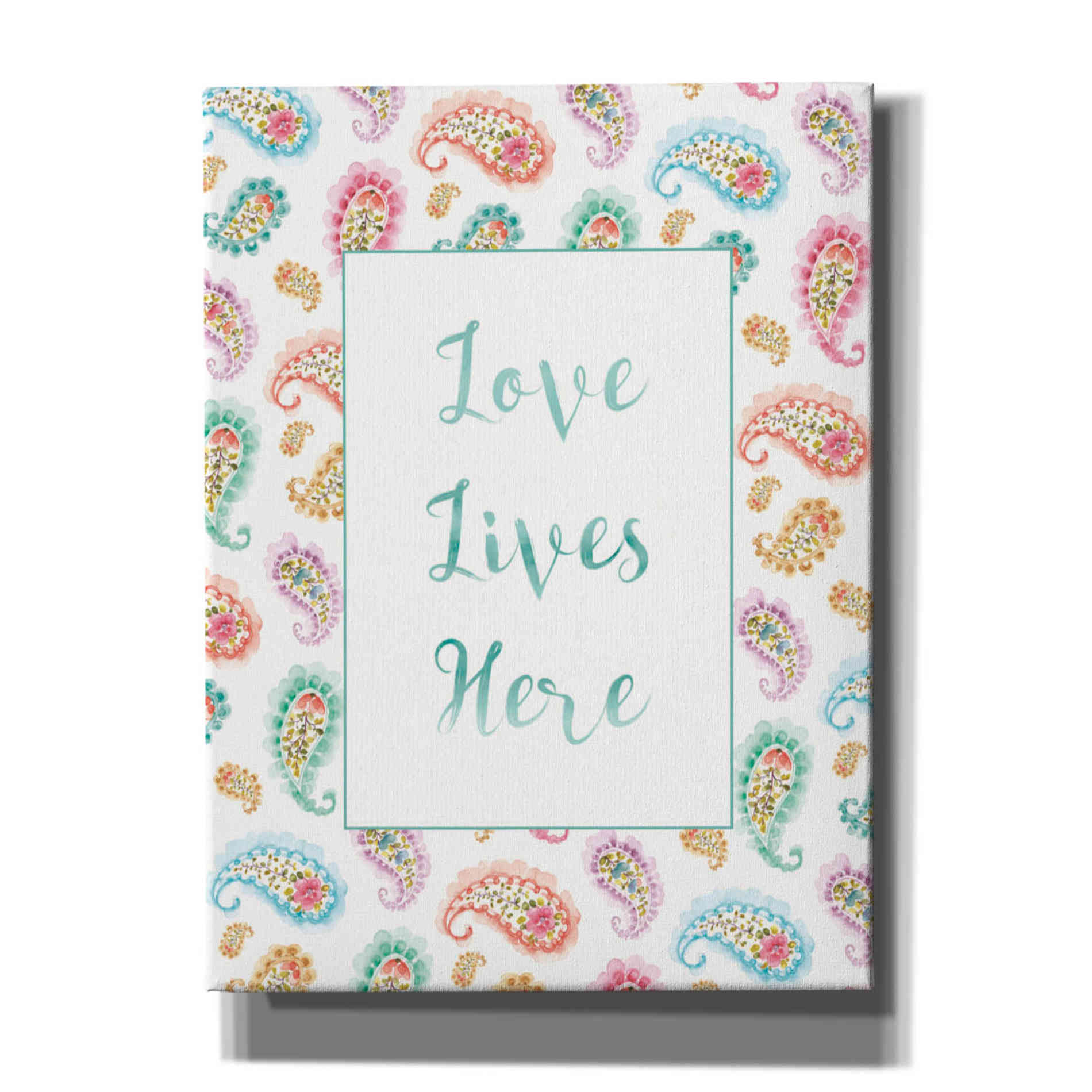 'Rainbow Seeds Love Lives' by Lisa Audit, Canvas Wall Art