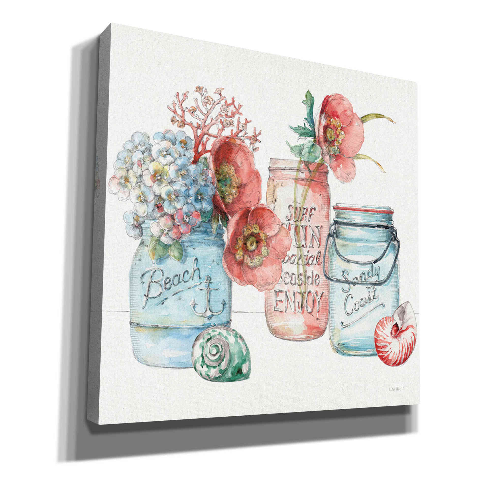 'Sea Finds VII' by Lisa Audit, Canvas Wall Art