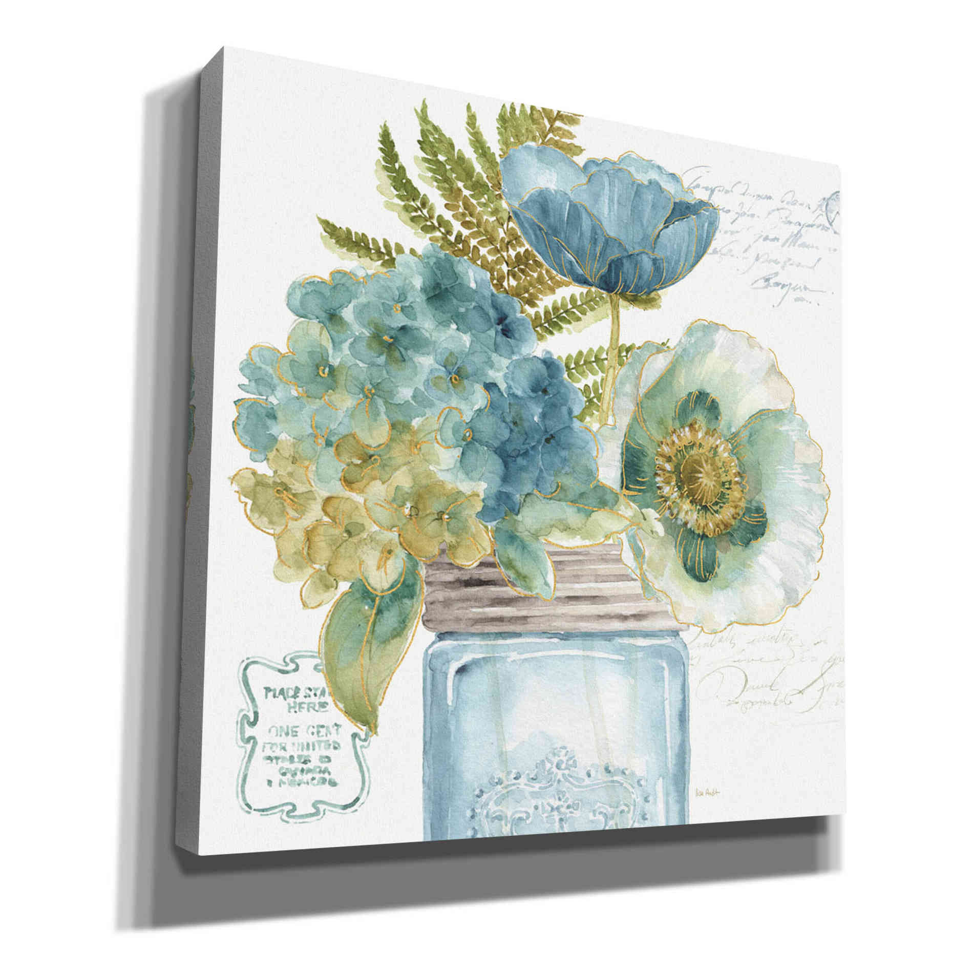 'My Greenhouse Bouquet III' by Lisa Audit, Canvas Wall Art