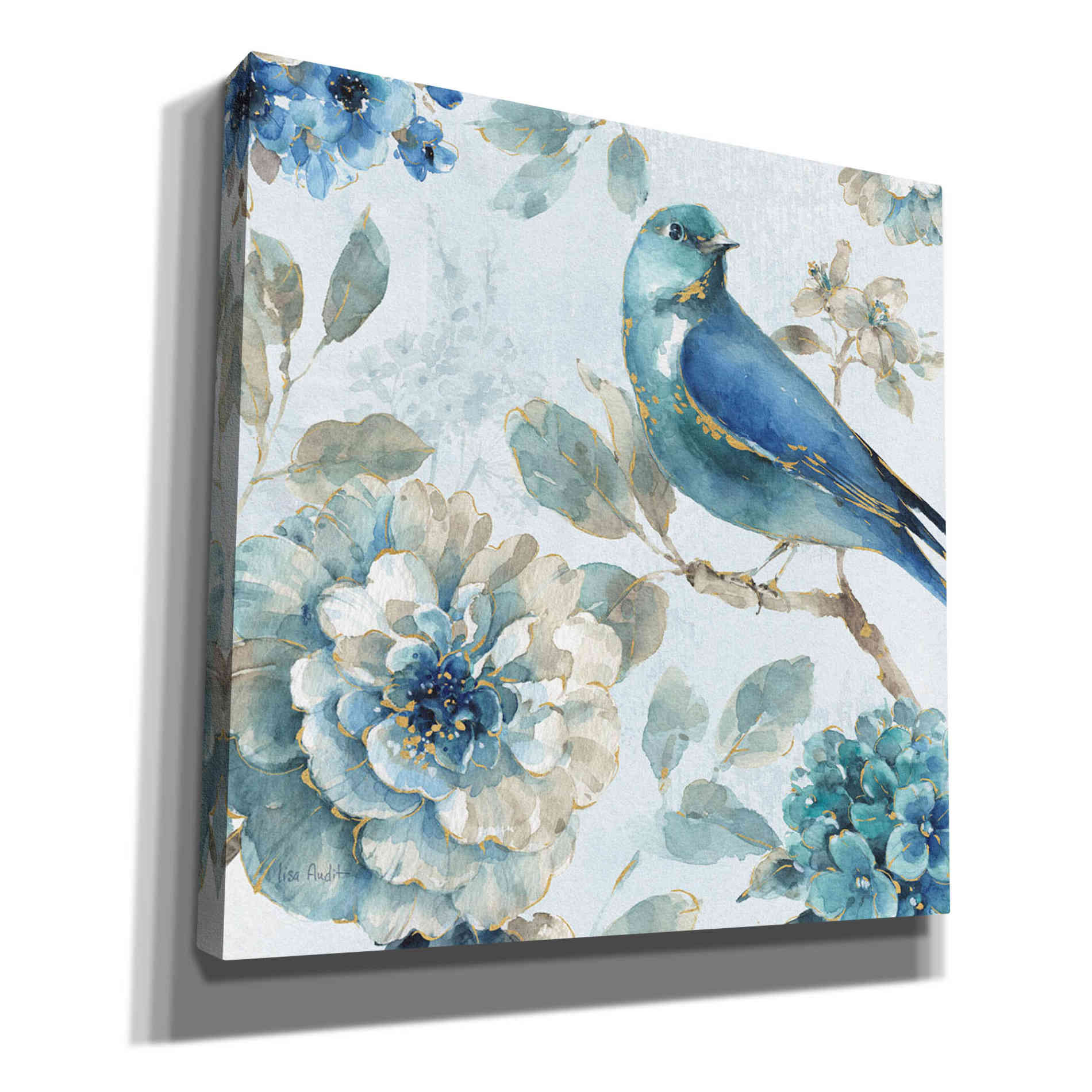 'Indigold III' by Lisa Audit, Canvas Wall Art