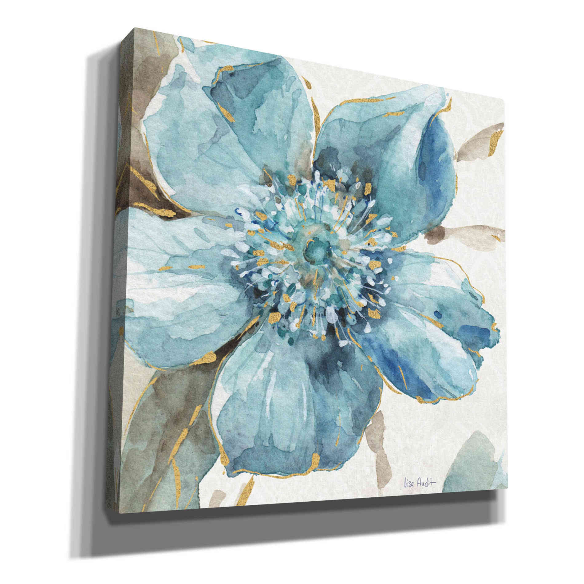 'Indigold VI' by Lisa Audit, Canvas Wall Art