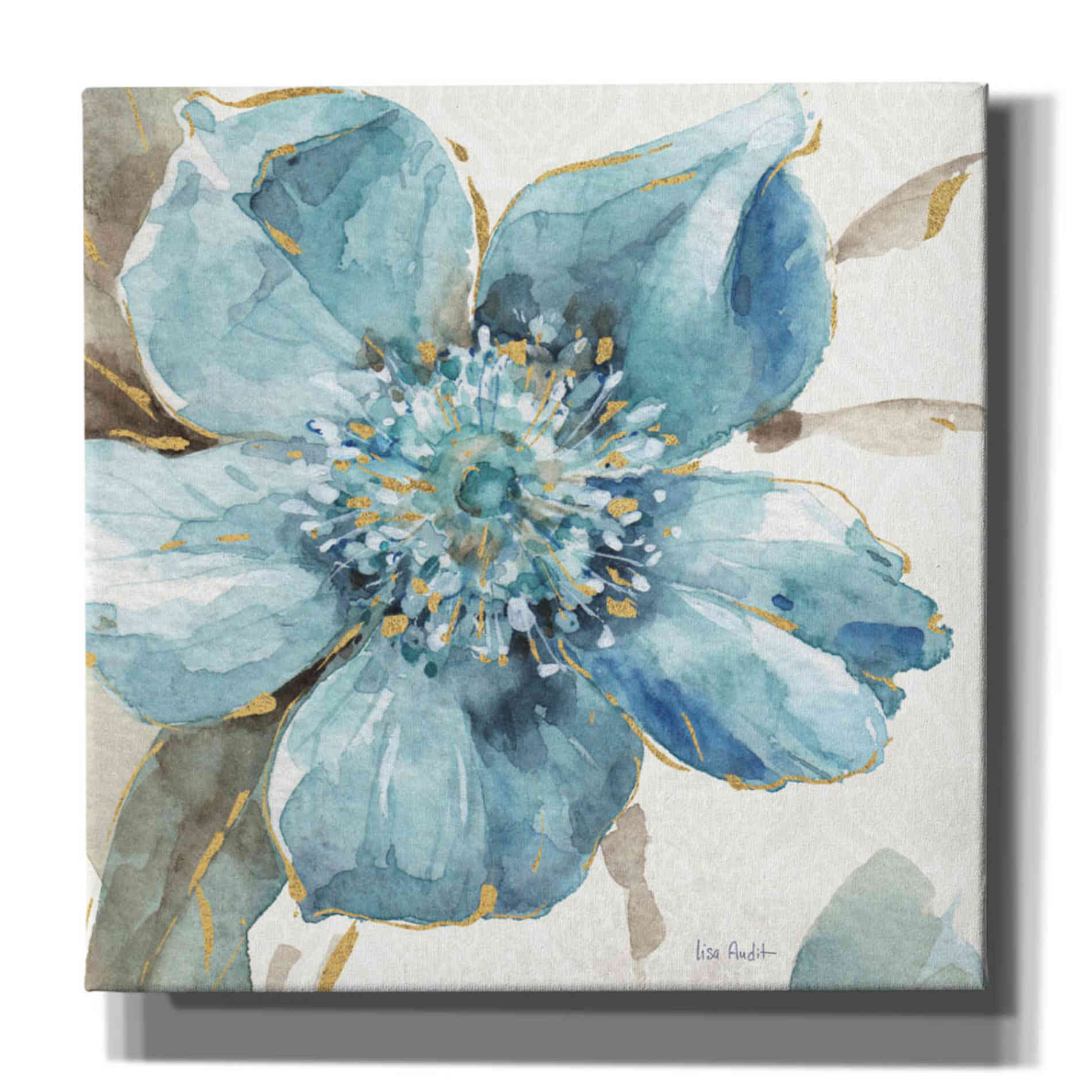 'Indigold VI' by Lisa Audit, Canvas Wall Art