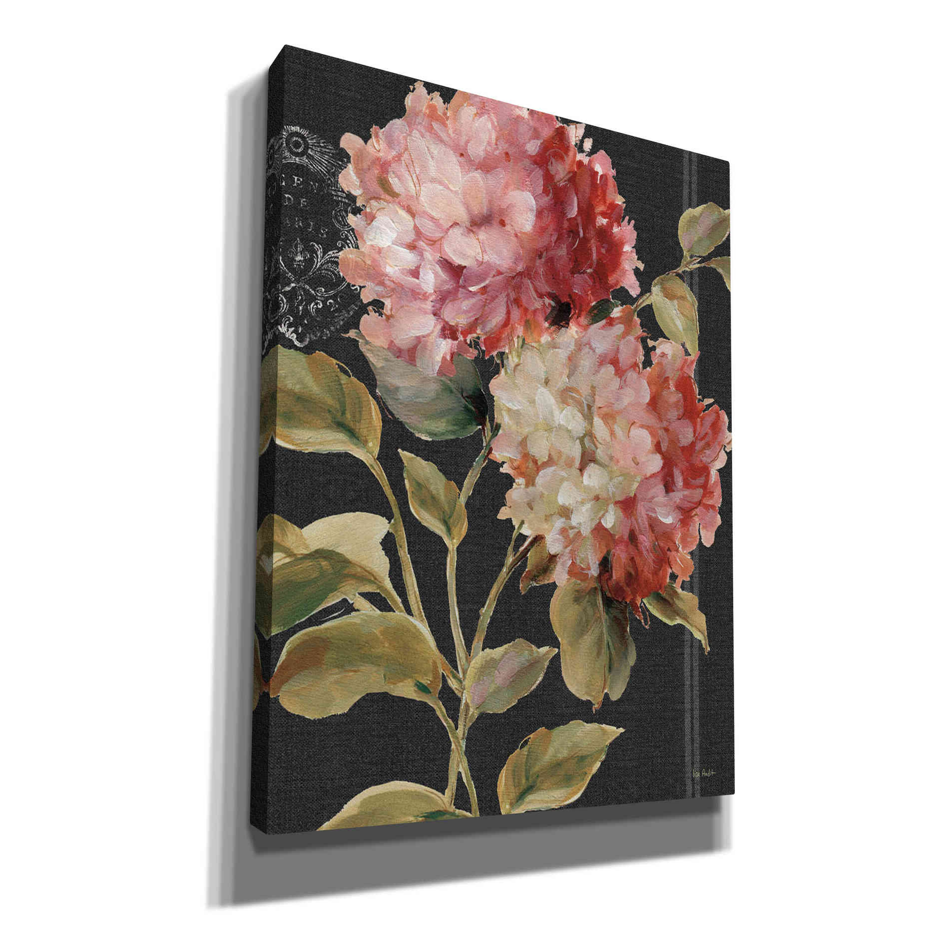 'Harmonious Hydrangeas' by Lisa Audit, Canvas Wall Art
