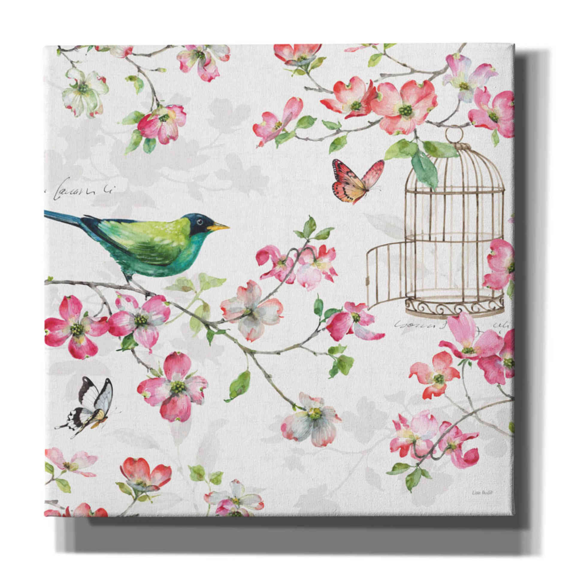 'Dogwood Garden IV' by Lisa Audit, Canvas Wall Art