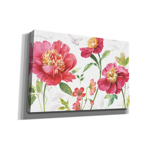 Image of 'Pink Garden I' by Lisa Audit, Canvas Wall Art