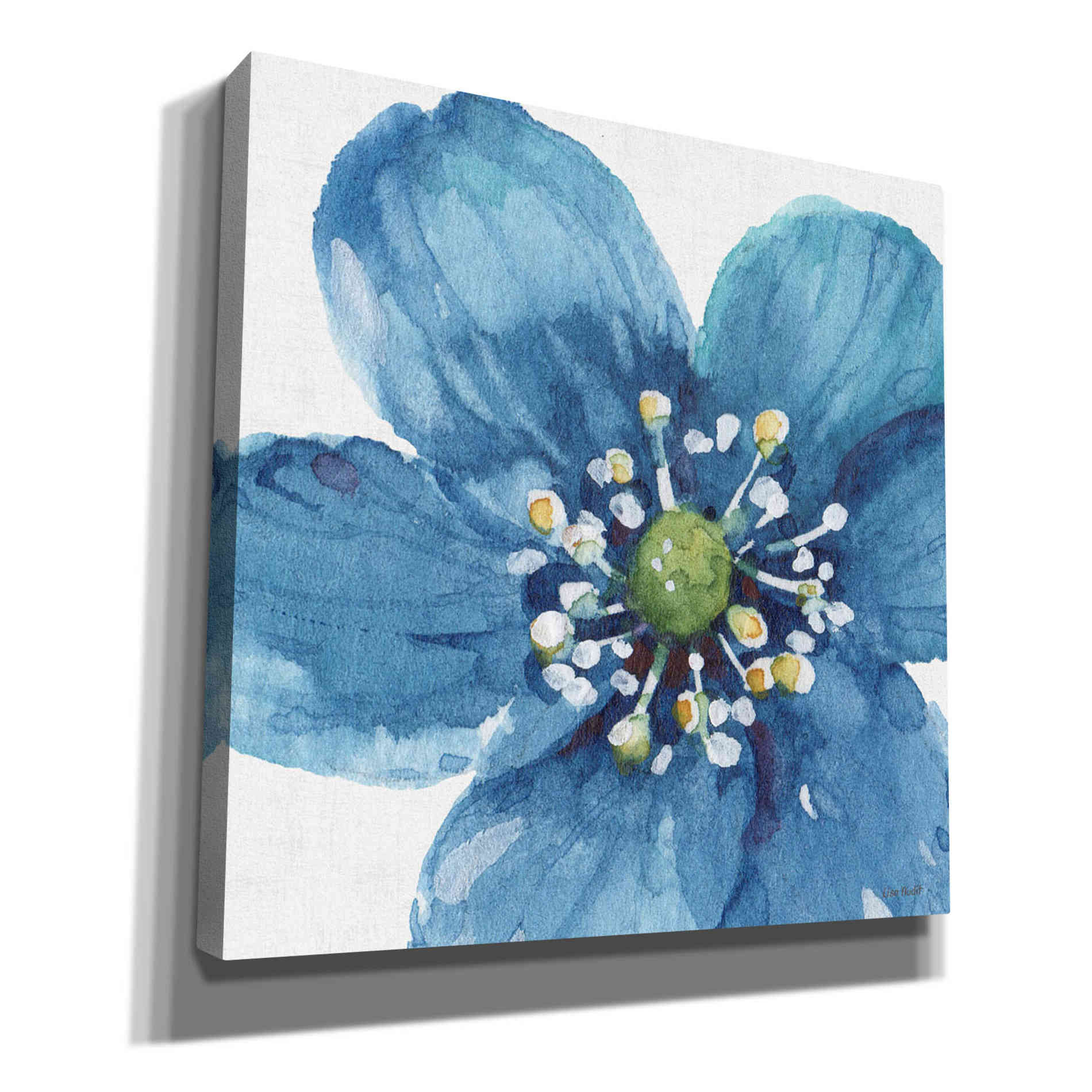 'Blue And Green Garden V' by Lisa Audit, Canvas Wall Art