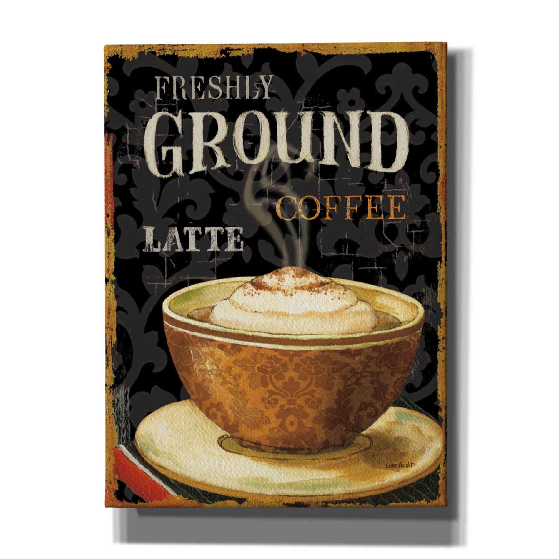 'Today's Coffee II' by Lisa Audit, Canvas Wall Art