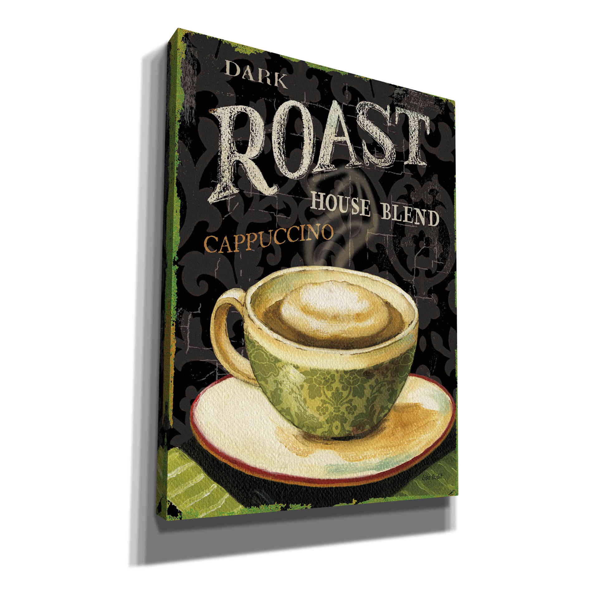 'Today's Coffee III' by Lisa Audit, Canvas Wall Art