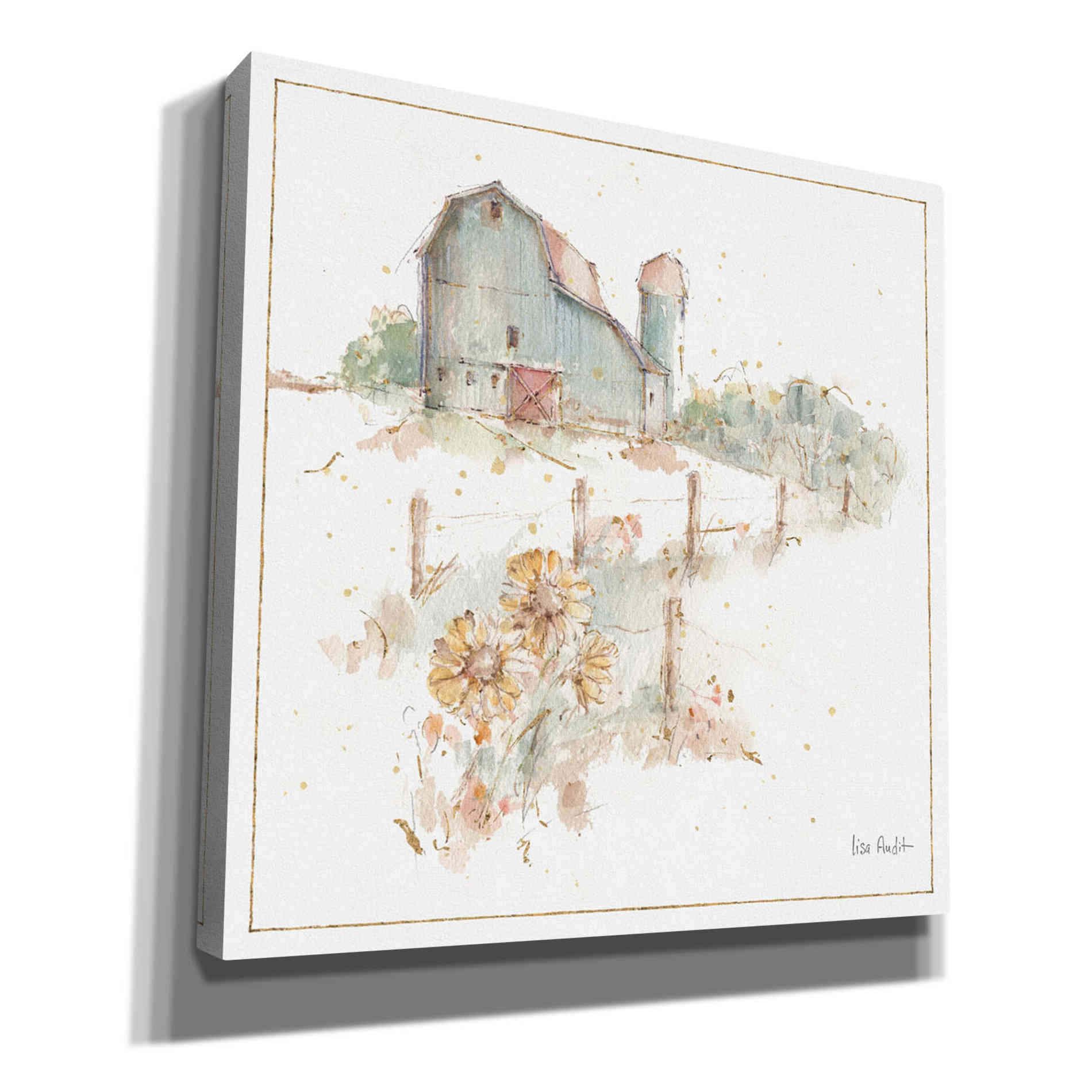 'Farm Friends XIV' by Lisa Audit, Canvas Wall Art