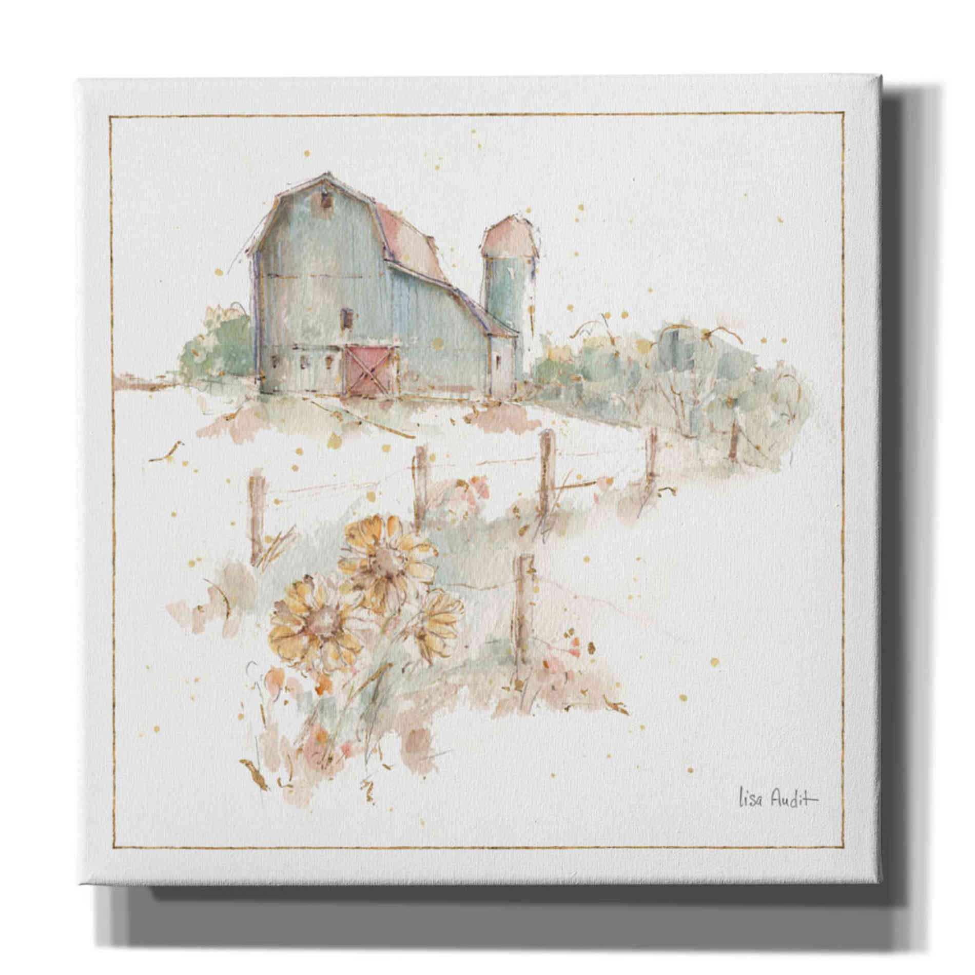 'Farm Friends XIV' by Lisa Audit, Canvas Wall Art