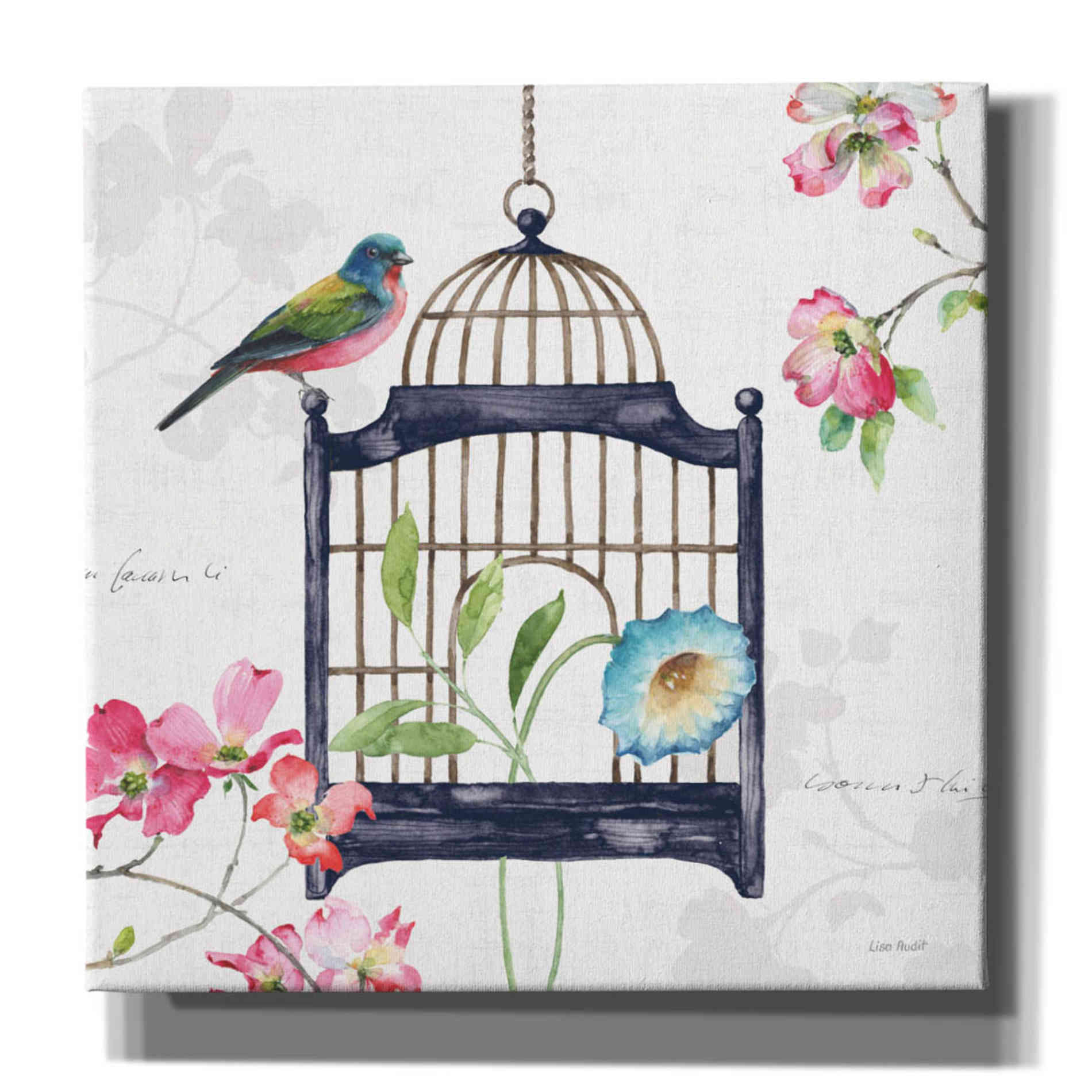 'Dogwood Garden V' by Lisa Audit, Canvas Wall Art