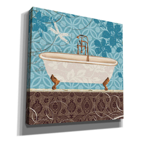'Eco Motif Bath II' by Lisa Audit, Canvas Wall Art