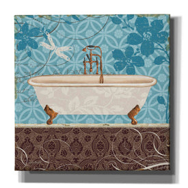 'Eco Motif Bath II' by Lisa Audit, Canvas Wall Art