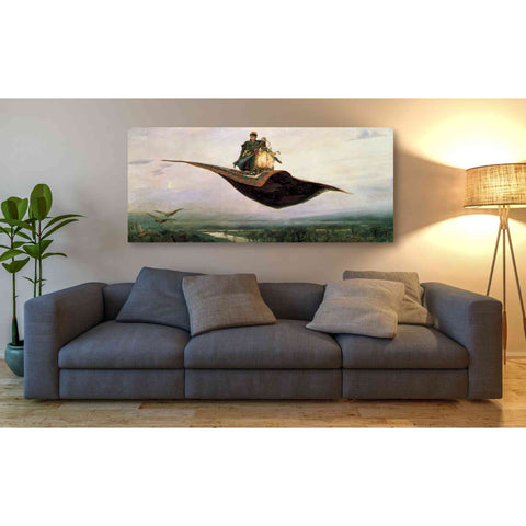 Image of 'The Flying Carpet' by Viktor Vasnetsov, Canvas Wall Art,60 x 30