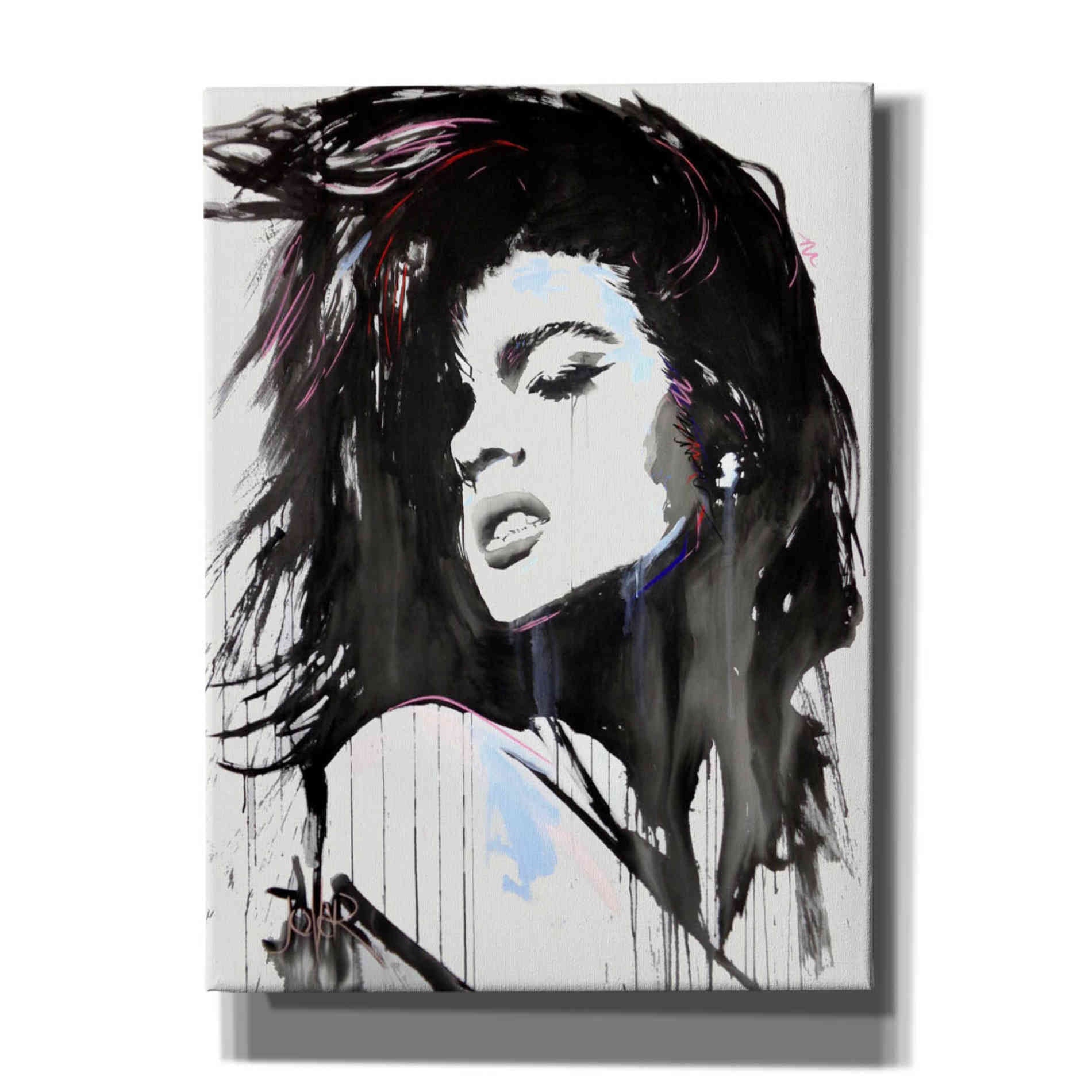 'Aztec Heart' by Loui Jover, Canvas Wall Art